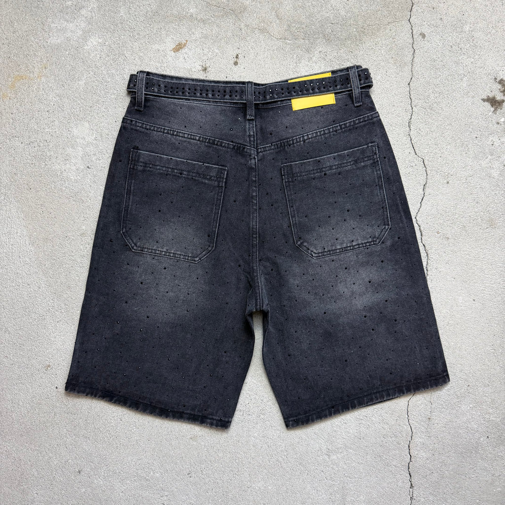 Black Rightstone Laced Shorts