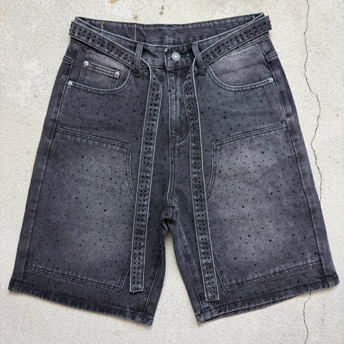 Black Rightstone Laced Shorts