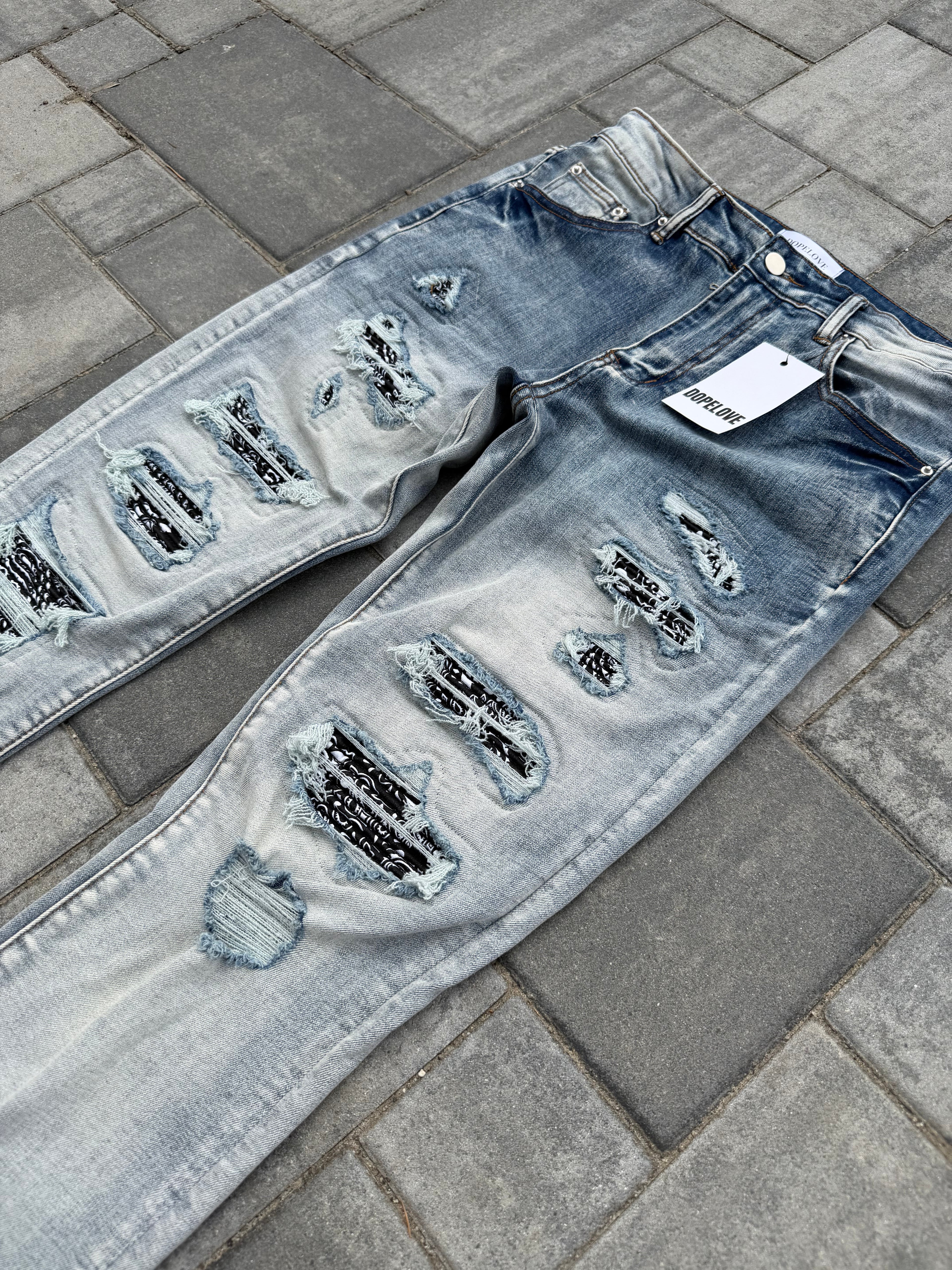 Blue Bandama Jeans