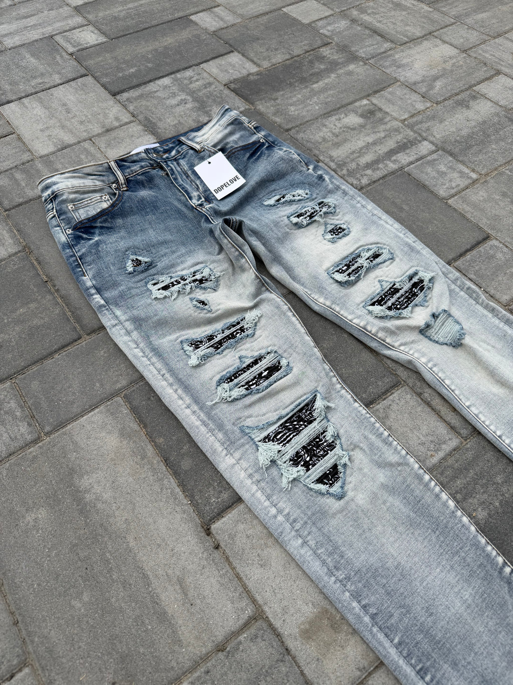 Blue Bandama Jeans