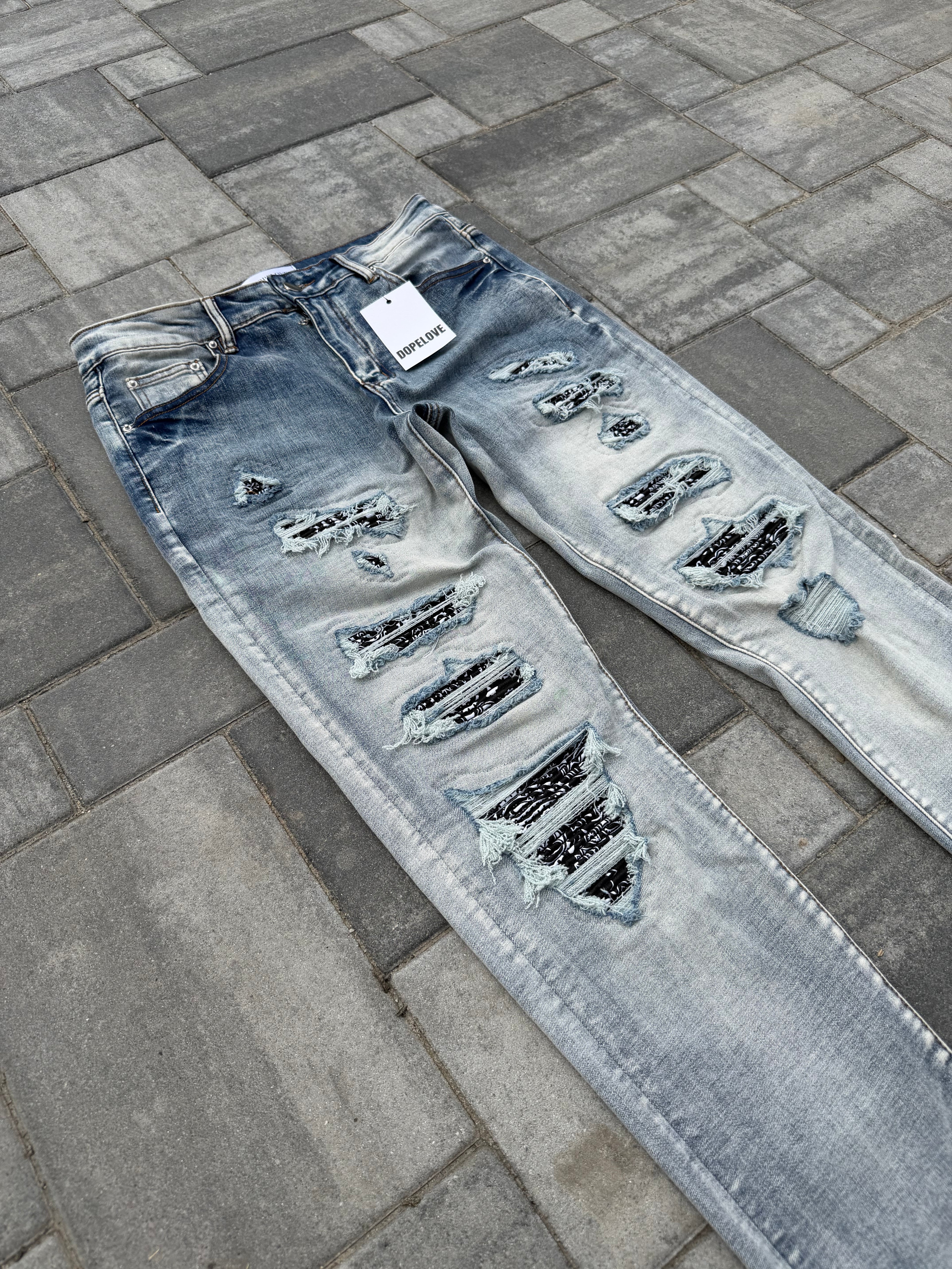Blue Bandama Jeans
