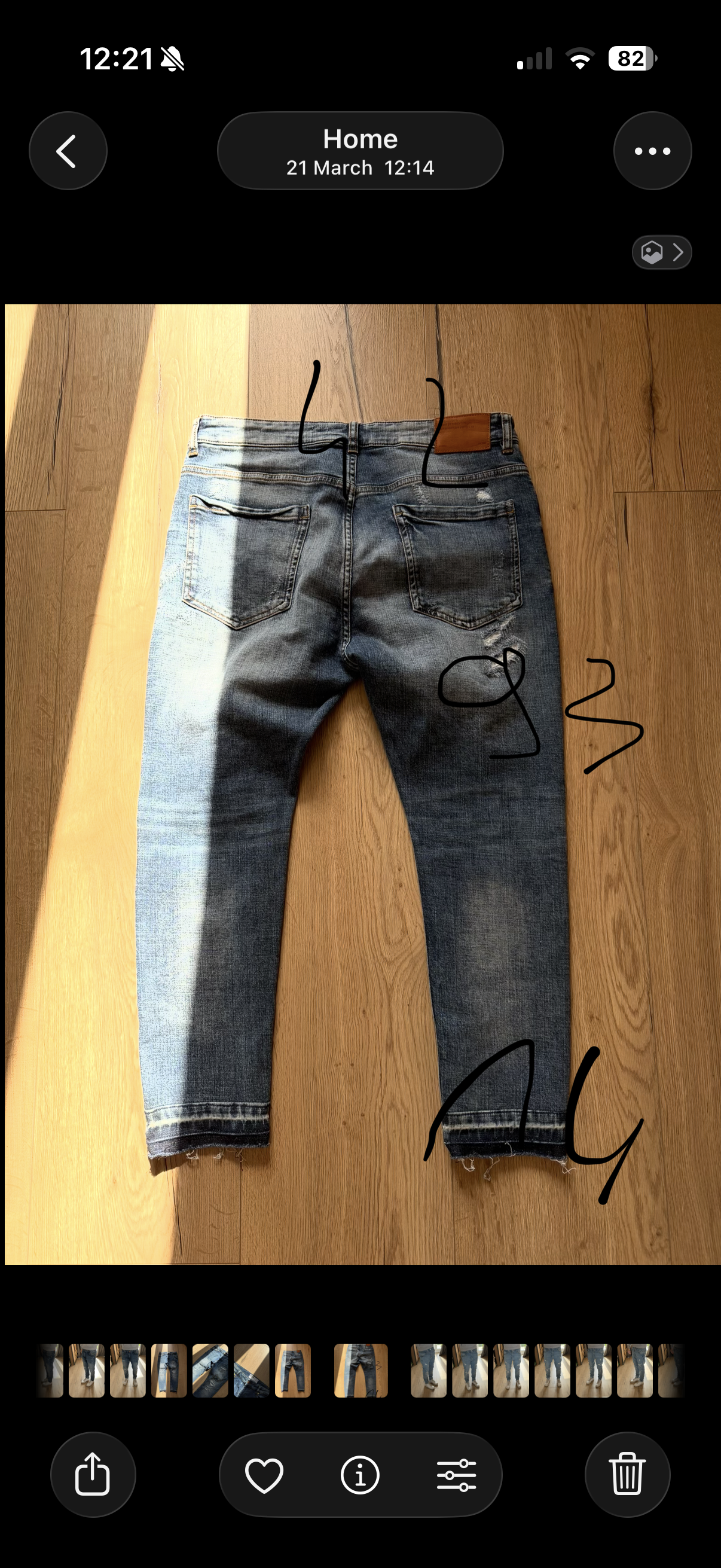 Custom Slim Fit Jeans