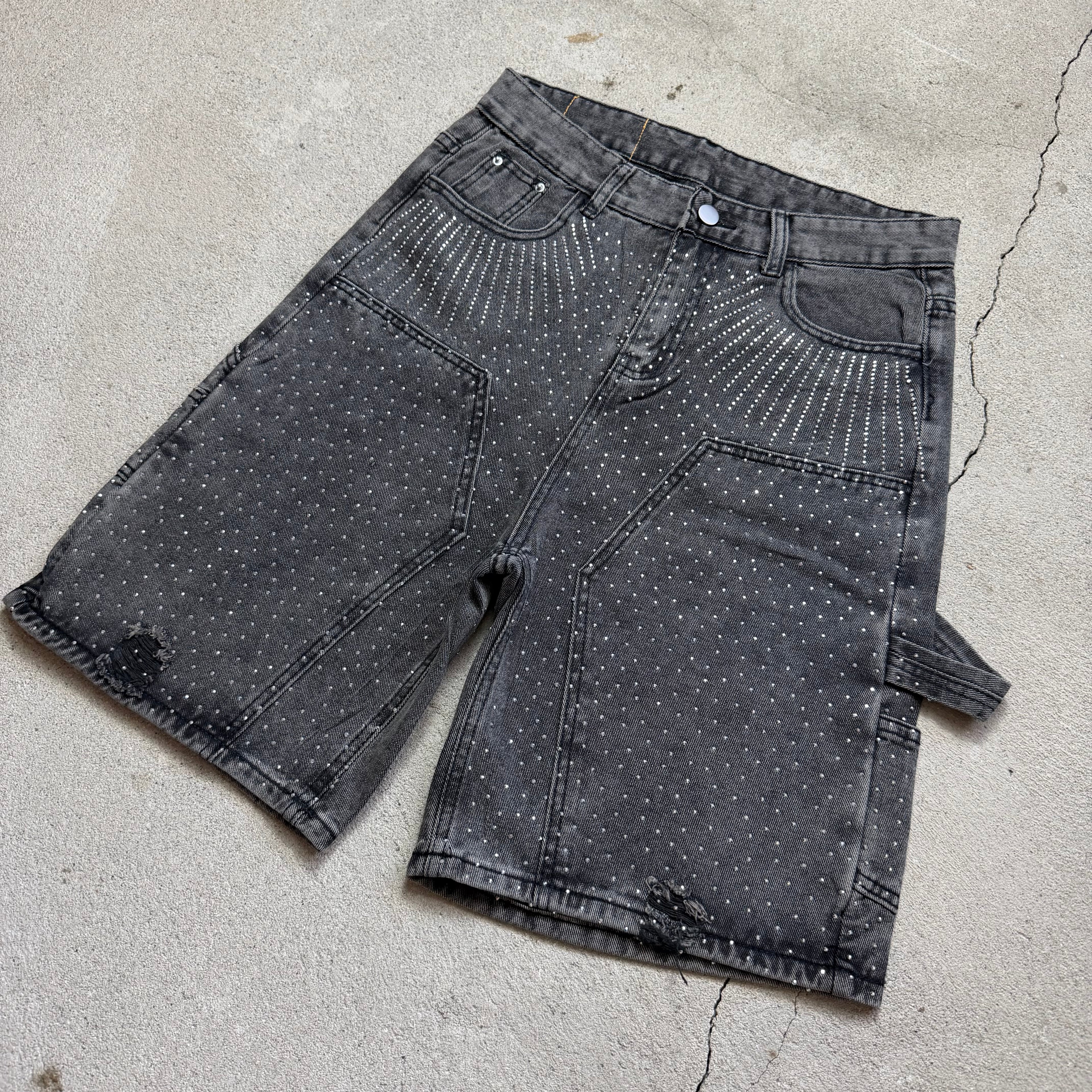Grey Rightstone Shorts