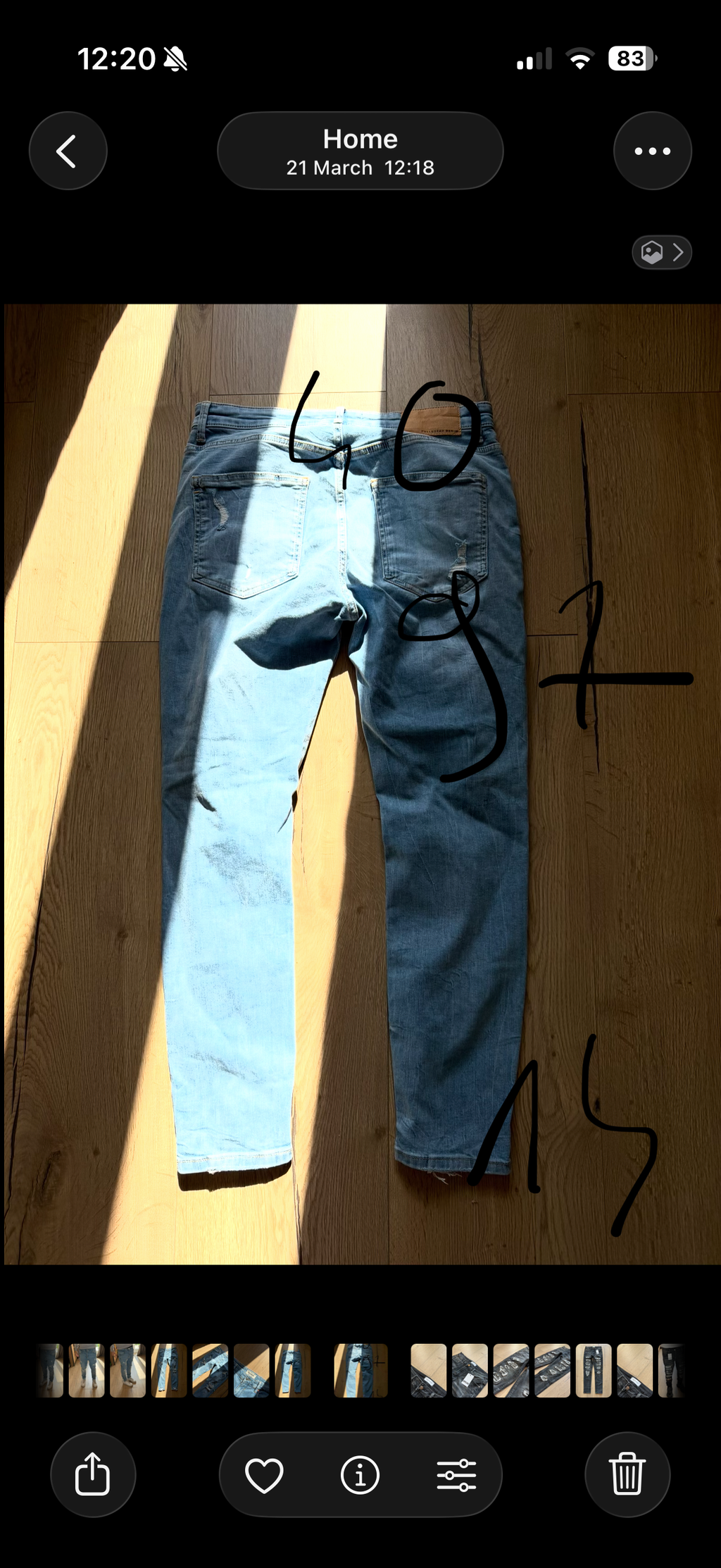 Custom Slim Fit Jeans