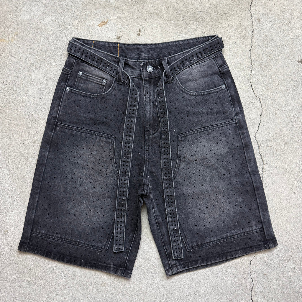 Black Rightstone Laced Shorts